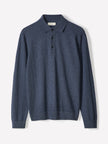 Long-Sleeve Polo Sweater