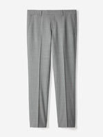 Grey Slim-Fit Wool Suit Pant