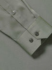 Slim-Fit Solid Twill Dress Shirt