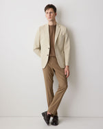 Slim-Fit Knit Blazer
