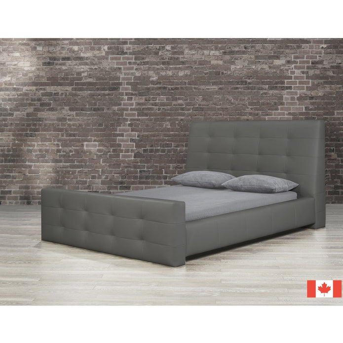 Venice Top Grain Leather Bed