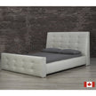 Venice Top Grain Leather Bed