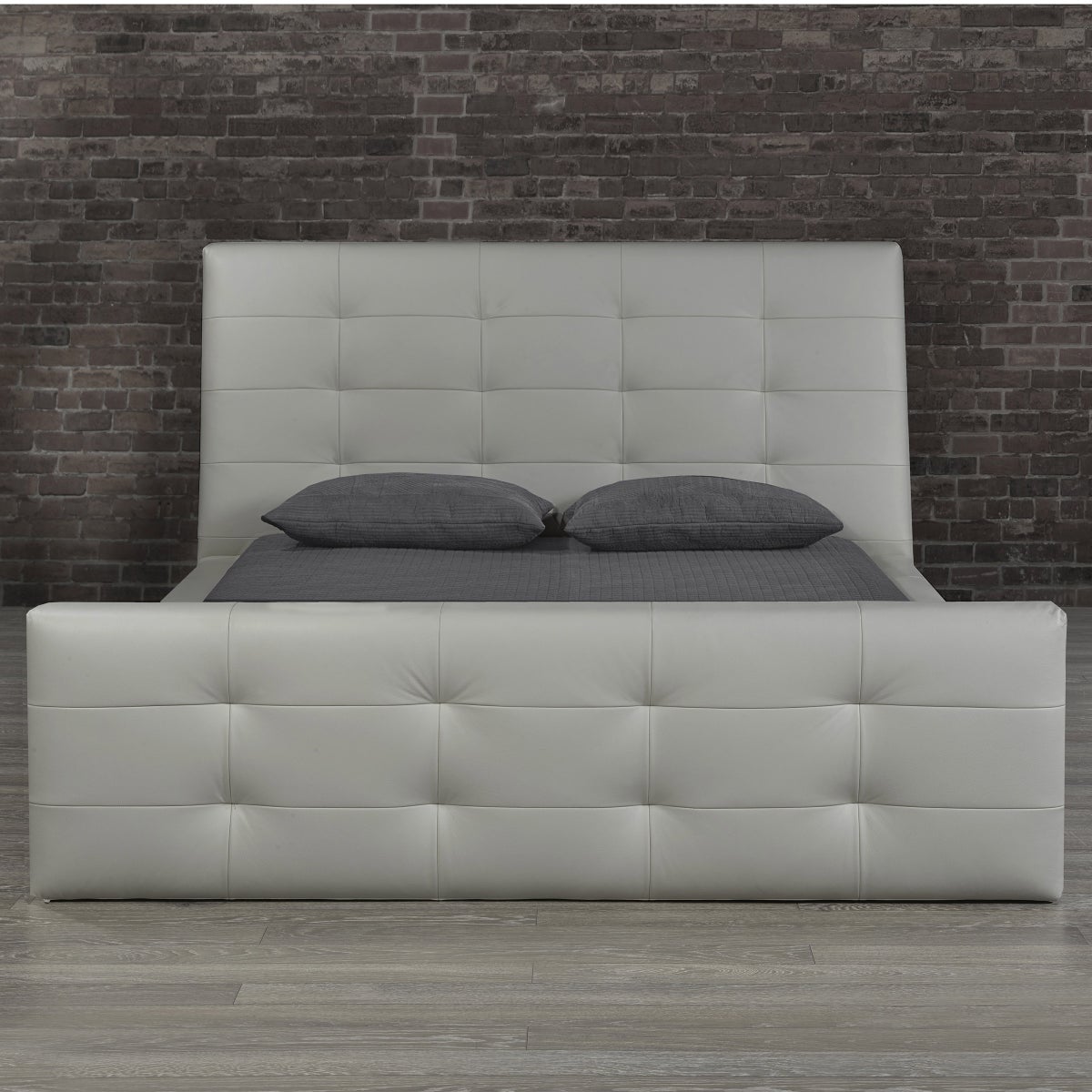 Venice Top Grain Leather Bed