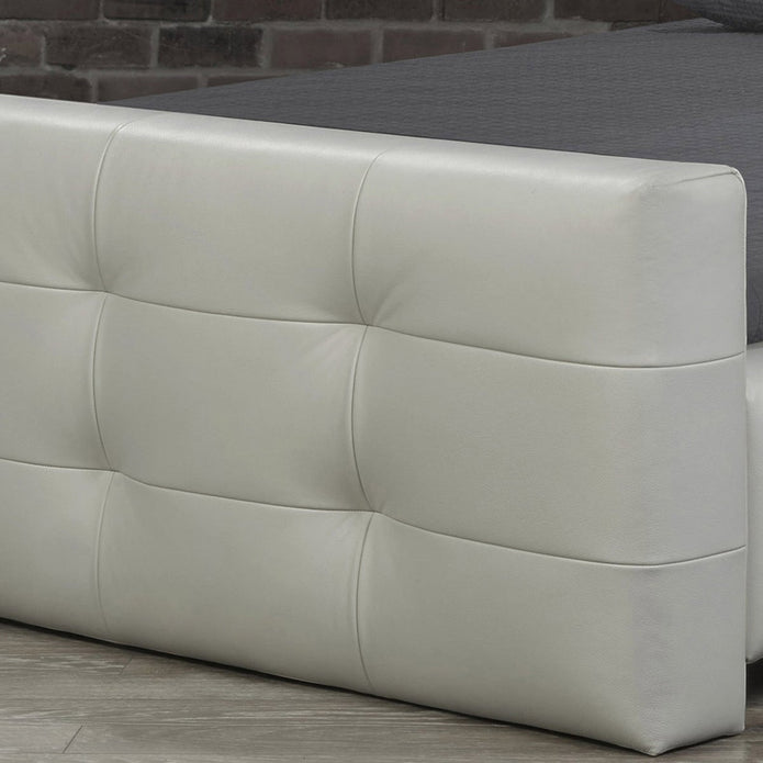 Venice Top Grain Leather Bed