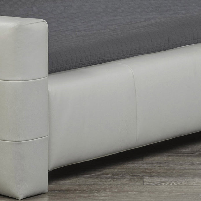 Venice Top Grain Leather Bed