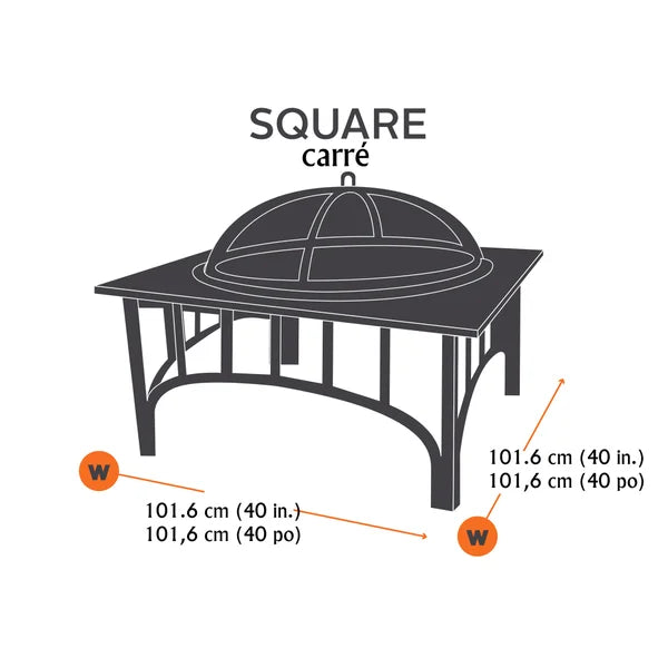 Classic Accessories Ravenna Fire Pit Covers