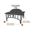 Classic Accessories Ravenna Fire Pit Covers