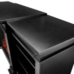 Real Flame Fresno 182.9 cm (72 in.) Media Console Fireplace