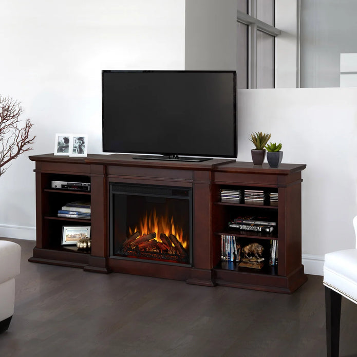 Real Flame Fresno 182.9 cm (72 in.) Media Console Fireplace