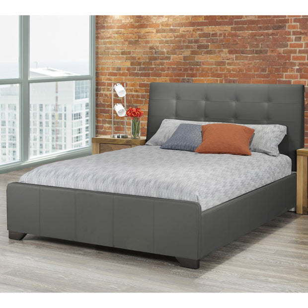 Epic Top Grain Leather Bed