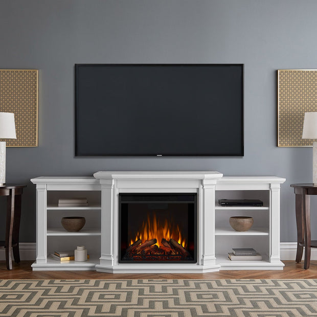 Real Flame Valmont Media Console Electric Fireplace