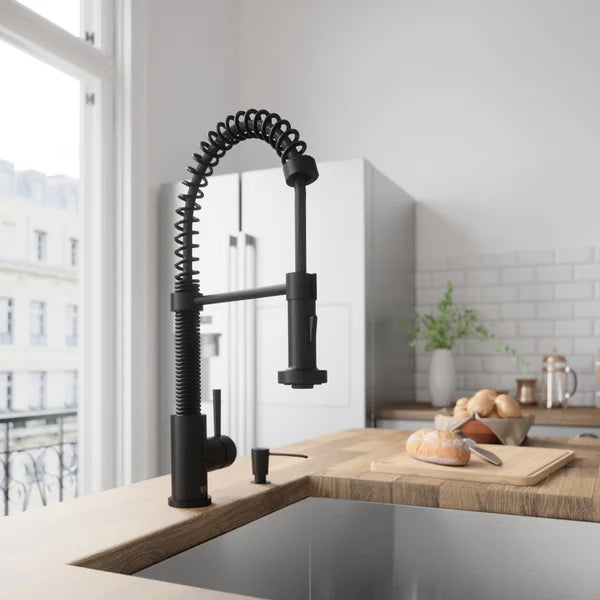 VIGO Edison Pull-down Spray Kitchen Faucet