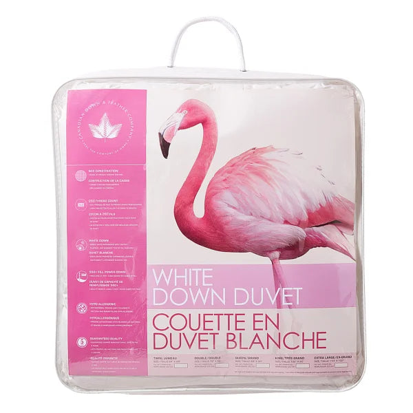 Canadian Down & Feather Company White Duck Down Summer Duvet