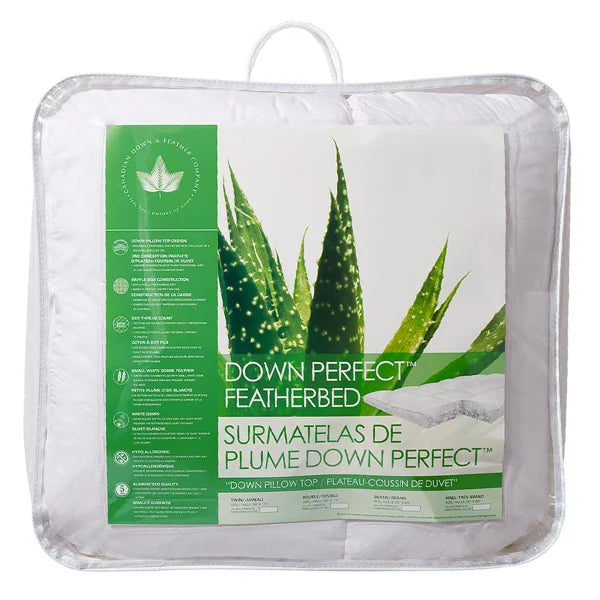 Canadian Down & Feather Company Down Perfect Down Pillow-top Feather-bed