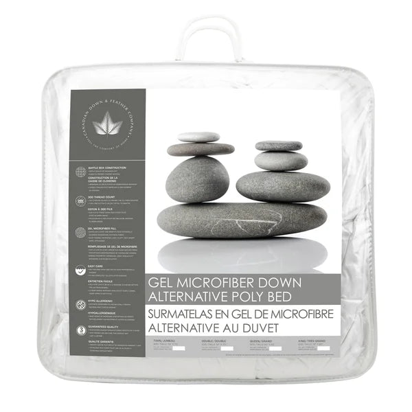 Canadian Down & Feather Company Gel Microfiber Down Alternative Poly Bed