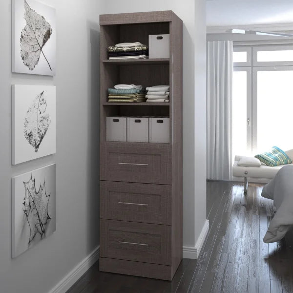Bestar - Boutique 63.5 cm (25 in.) Storage unit with drawers