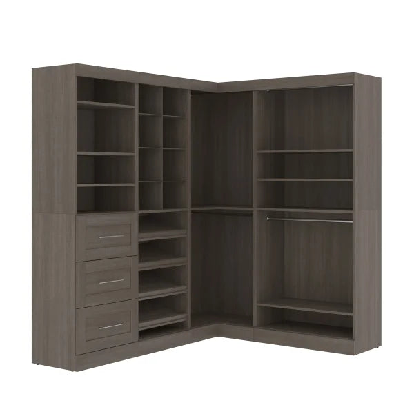Bestar Boutique Corner Closet