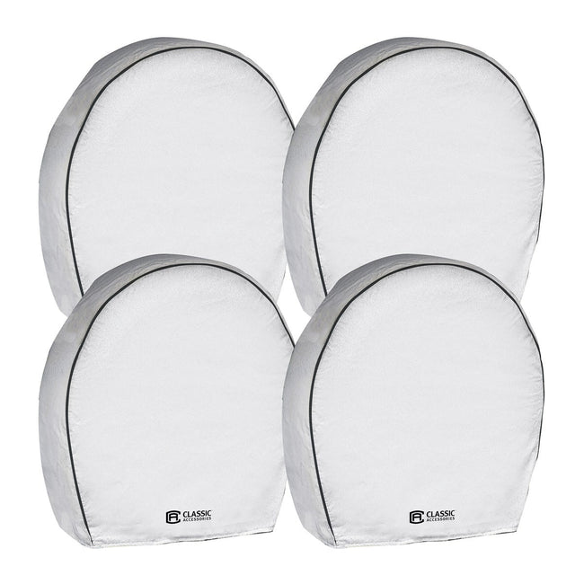 Classic Accessories Overdrive Deluxe RV Wheel Covers, 4-pack