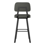Amisco Clarkson Grey Bar or Counter Stool