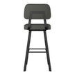 Amisco Clarkson Grey Bar or Counter Stool