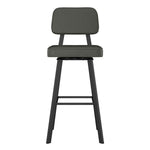 Amisco Clarkson Grey Bar or Counter Stool