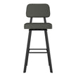 Amisco Clarkson Grey Bar or Counter Stool
