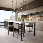 Amisco Fairfield Cream Bar or Counter Stool