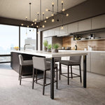 Amisco Fairfield Cream Bar or Counter Stool