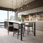 Amisco Fairfield Cream Bar or Counter Stool