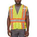 Holmes Workwear High-Visibility 5-point Tear-away Vest, 3-pack