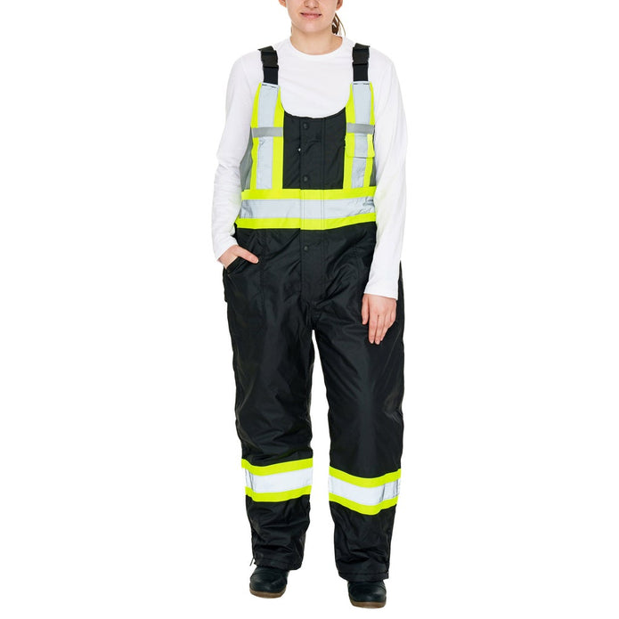 Holmes Workwear High-visibility Overalls - Black