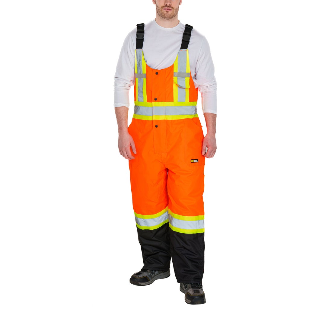 Holmes Workwear High-visibility Overalls - Orange