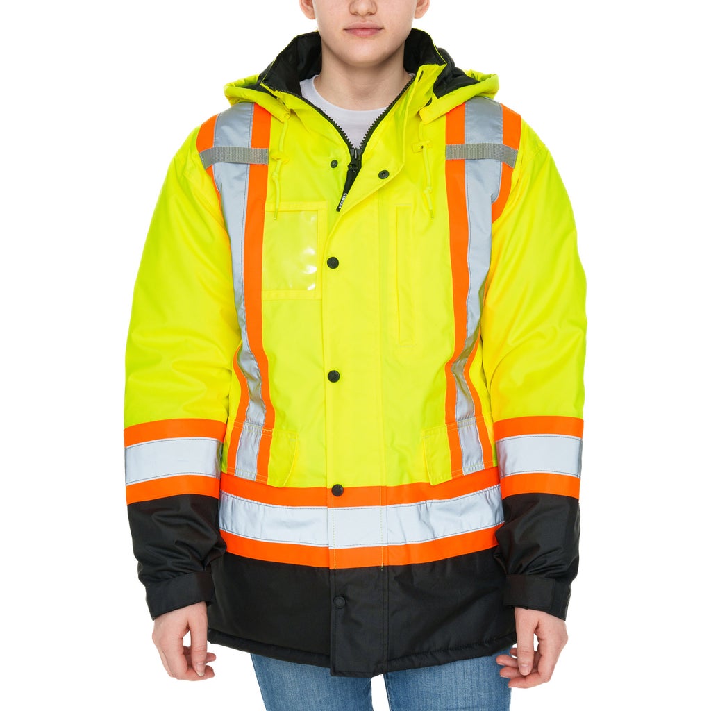 Holmes Workwear High-visibility Parka - Yellow