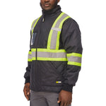 Holmes Workwear High-visibility Quilted Freezer Jacket