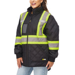 Holmes Workwear High-visibility Quilted Freezer Jacket