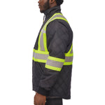 Holmes Workwear High-visibility Quilted Freezer Jacket