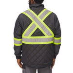 Holmes Workwear High-visibility Quilted Freezer Jacket