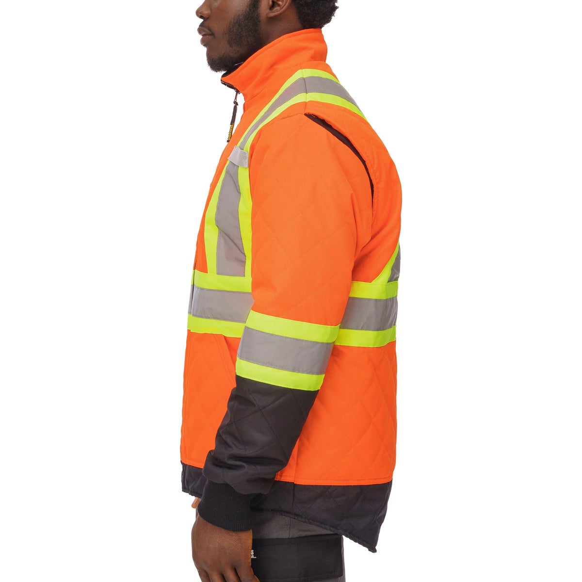 Holmes Workwear High-visibility Quilted Freezer Jacket