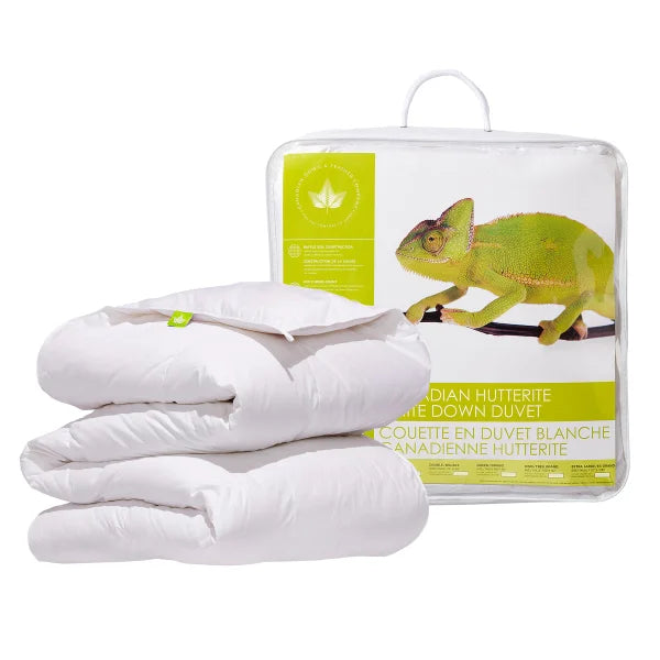 Canadian Down & Feather Company Regular Weight Hutterite White Duck Down Duvet