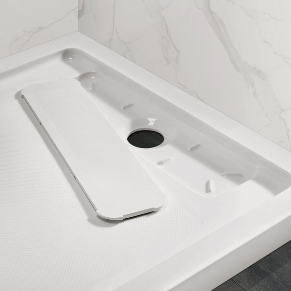OVE Decors Adena Acrylic Shower Base in White