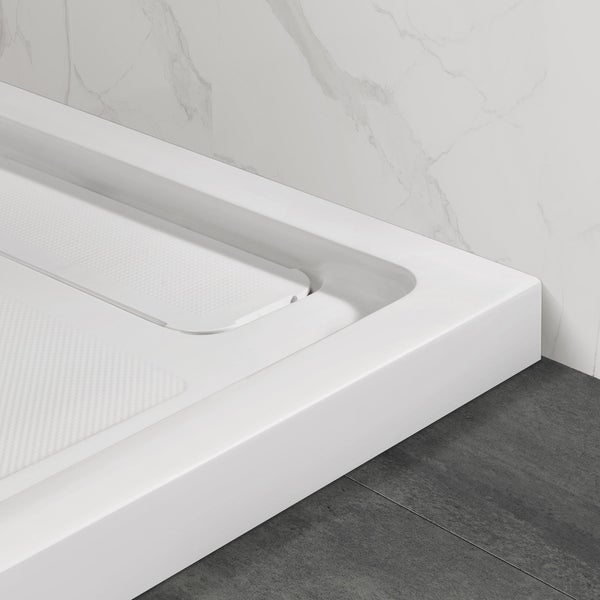 OVE Decors Adena Acrylic Shower Base in White