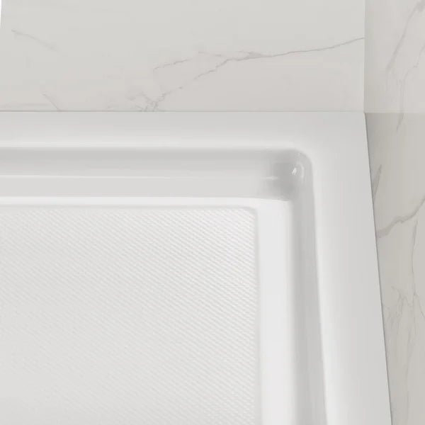 OVE Decors Adena Acrylic Shower Base in White