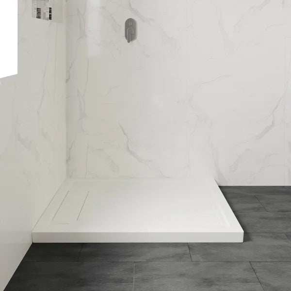 OVE Decors Adena Acrylic Shower Base in White