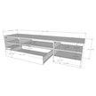 Cleveland Black 182.2 cm (71.8 in.) Television Stand