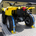 Erickson ATV Wheel Chock and Tie-down Strap Kit