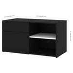 Bestar Viva L-shaped Height-adjustable Workstation