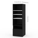 Bestar Viva Back-to-back L-shaped Height-adjustable Workstations