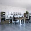 Bestar Viva Back-to-back L-shaped Height-adjustable Workstations