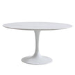 Orchid Round Solid Quartz Dining Table, 111.8 cm (44 in.) Diameter