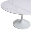 Orchid Round Solid Quartz Dining Table, 111.8 cm (44 in.) Diameter
